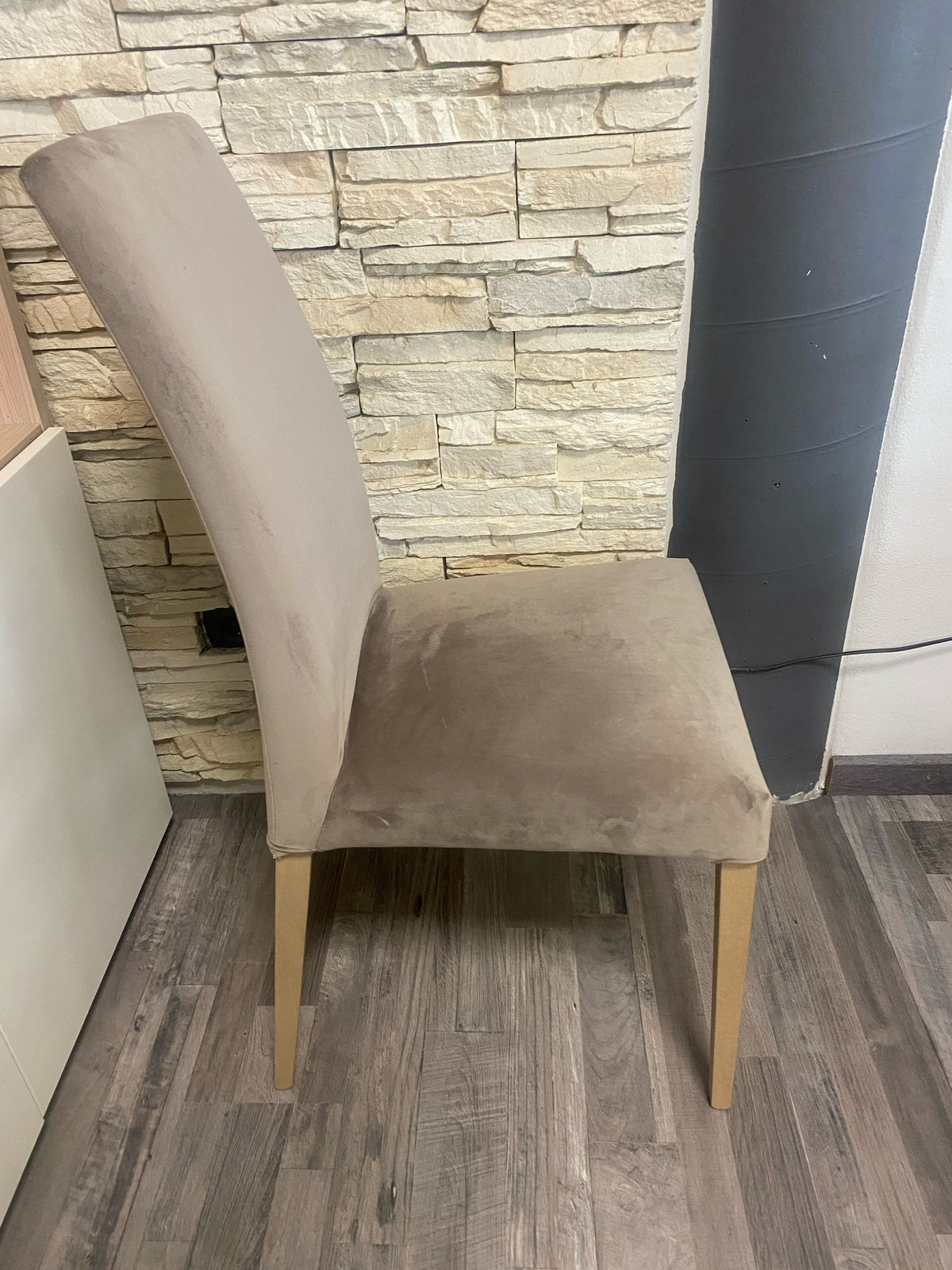 Coppia di sedie imbottite Mèditerranèè beige — Calligaris