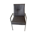 Sedia con braccioli imbottita Romy — Calligaris