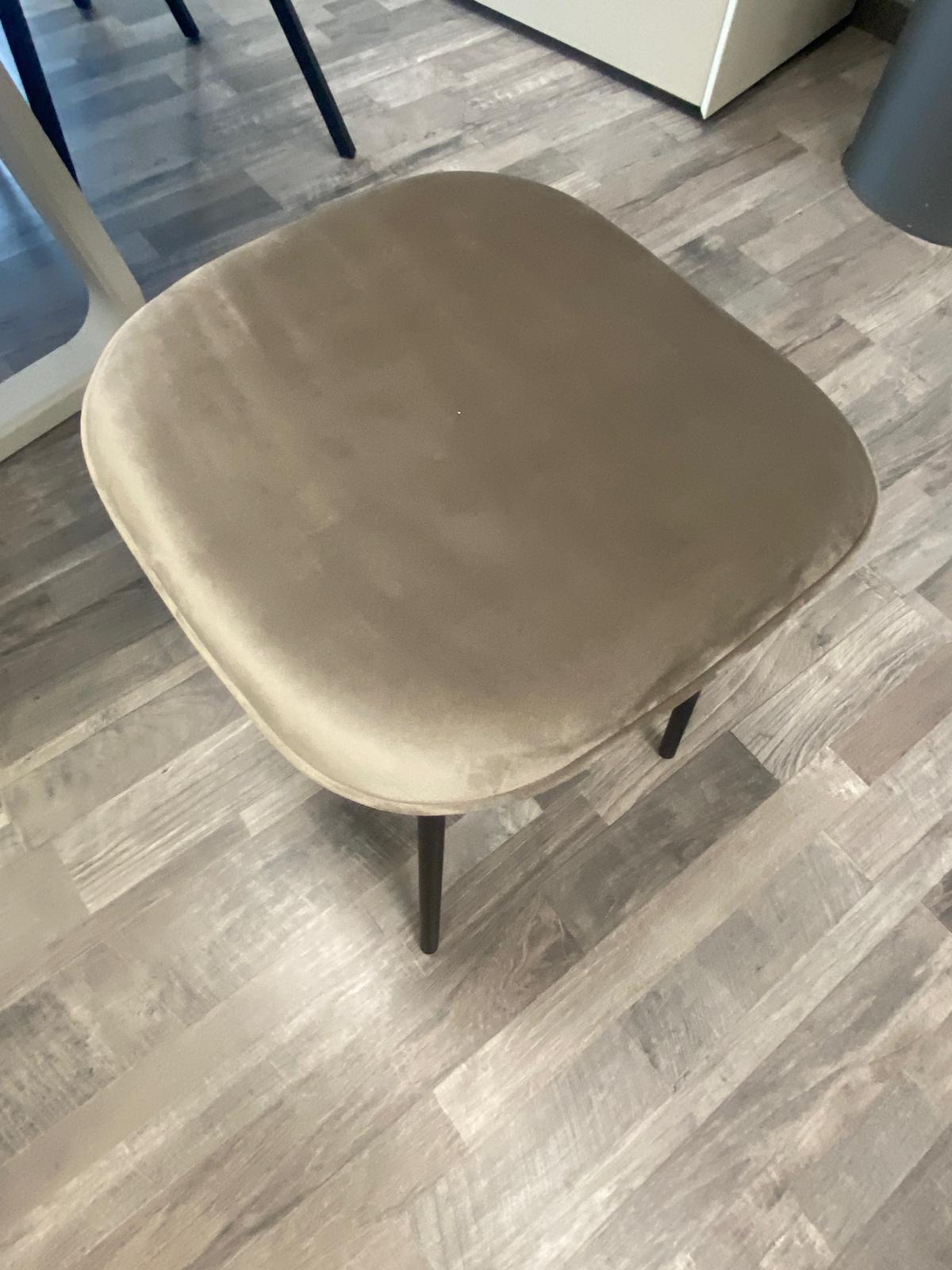 Sgabello Fifties nero opaco — Venice