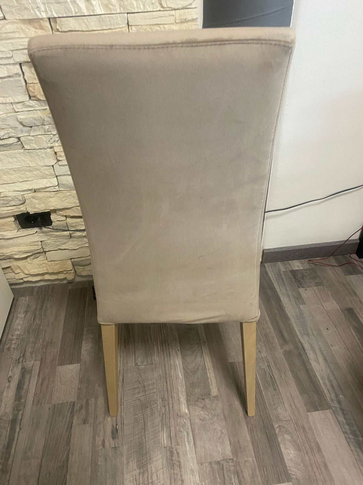Coppia di sedie imbottite Mèditerranèè beige — Calligaris