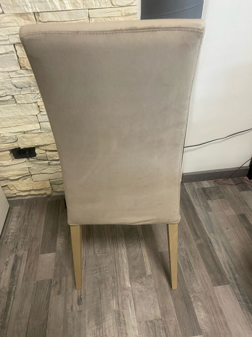 Coppia di sedie imbottite Mèditerranèè beige — Calligaris