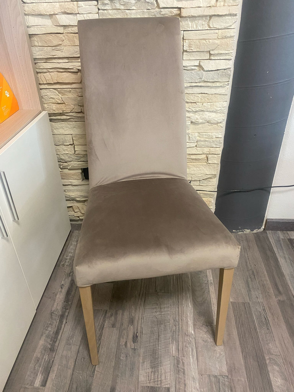 Coppia di sedie imbottite Mèditerranèè beige — Calligaris