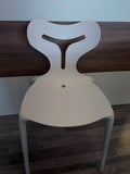 Coppia di sedie Area 51 in polipropilene bianco — Calligaris
