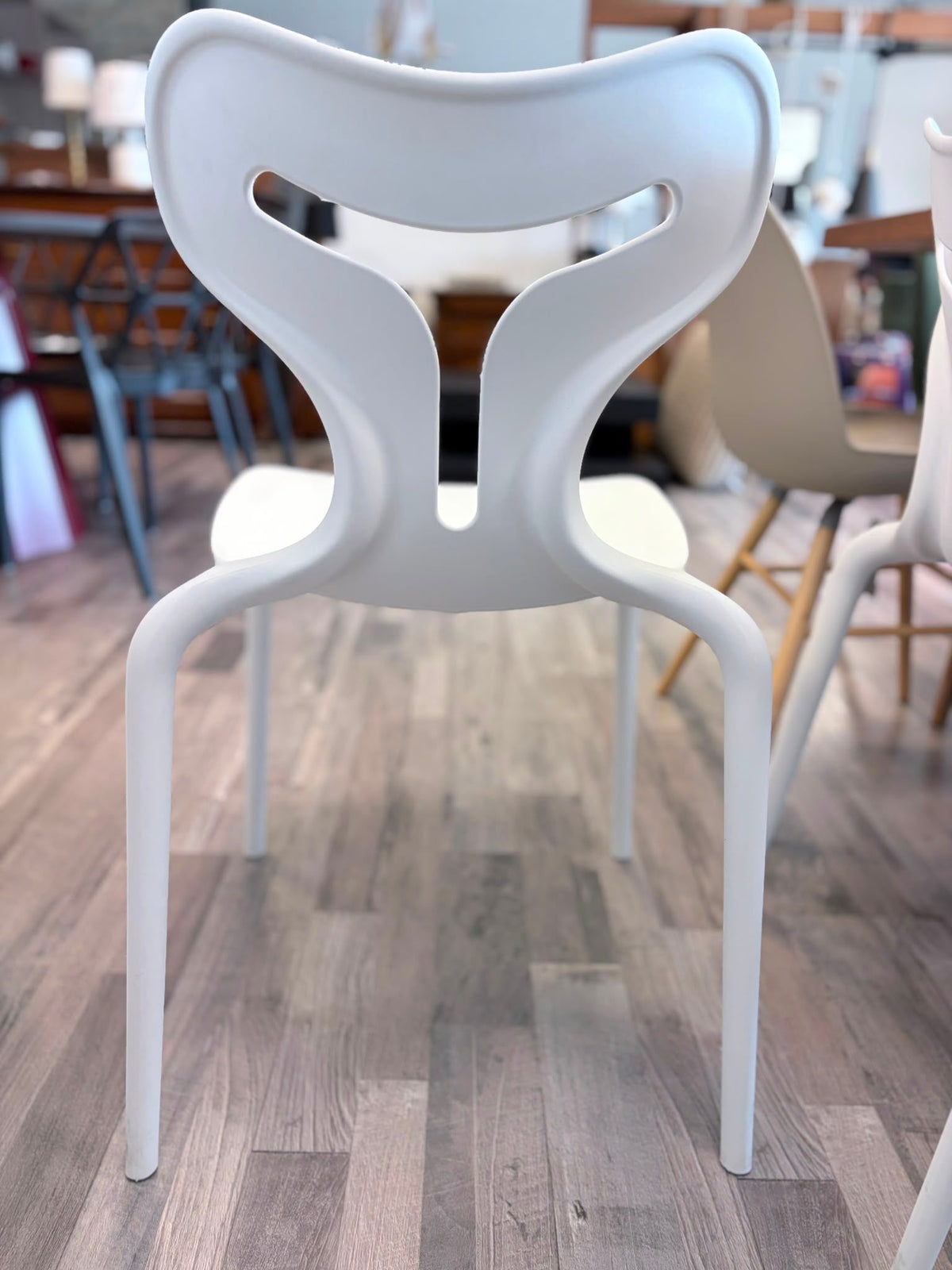 Coppia di sedie Area 51 in polipropilene bianco — Calligaris