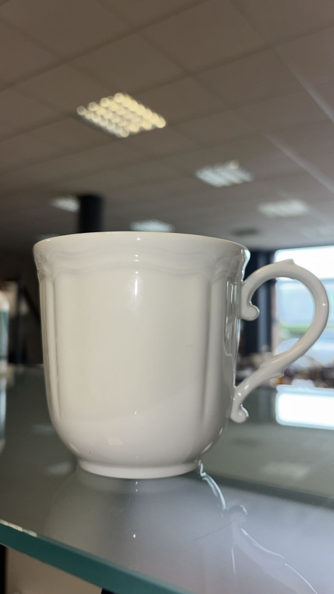 Coppia di mug Antico Doccia bianchi — Richard Ginori