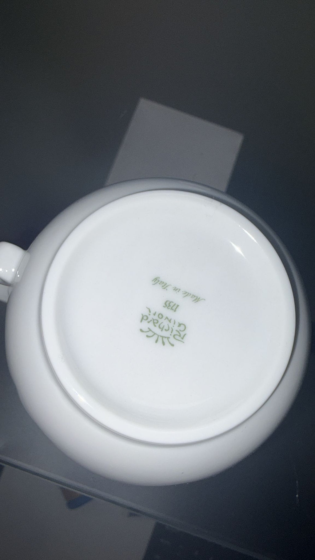 Coppia di mug Antico Doccia bianchi — Richard Ginori