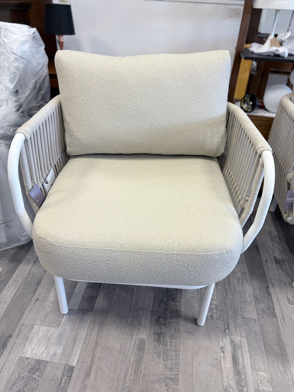 Set da esterno Plum: tavolino, 2 poltrone e divano — Talenti